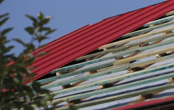 Hampson Green corrugated roofing costs